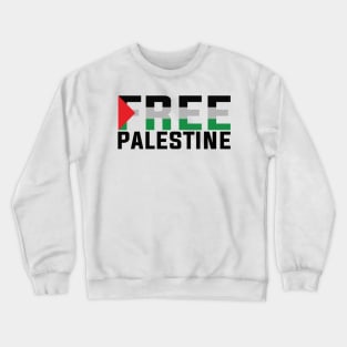 Free Palestine Crewneck Sweatshirt